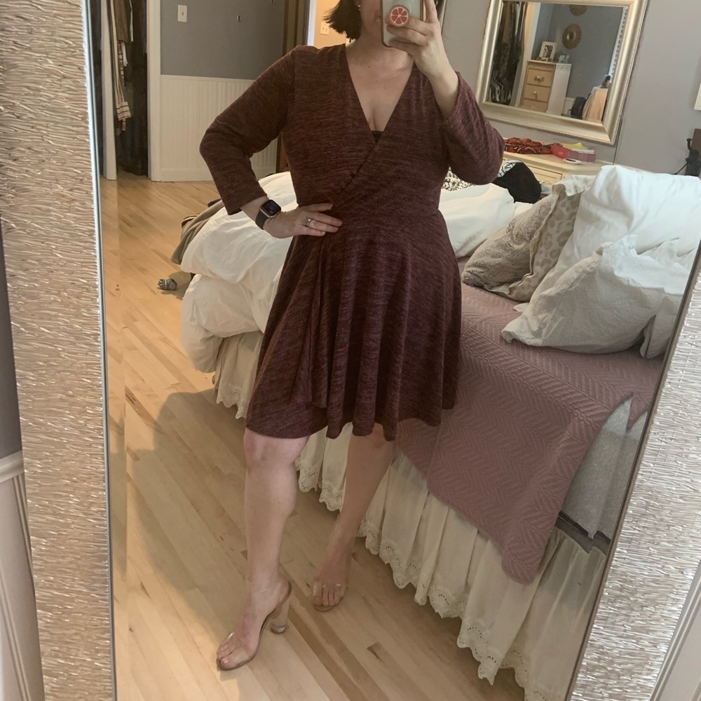 Fall skater dress